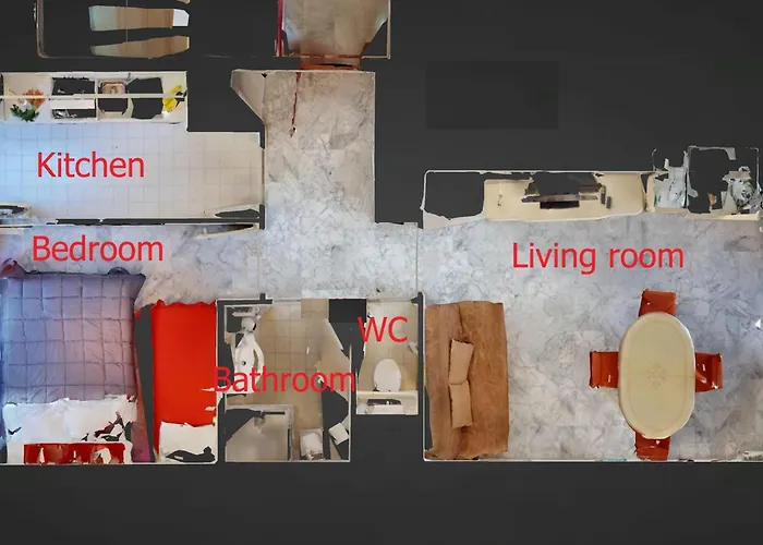 Апартаменты 2p En Dernier Etage Avec Clim Et Parking Prive A - Fr-1-196-159 *