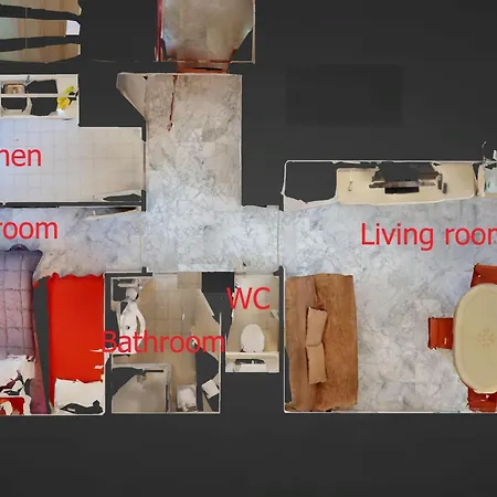 Apartment 2p En Dernier Etage Avec Clim Et Parking Prive A - Fr-1-196-159 *