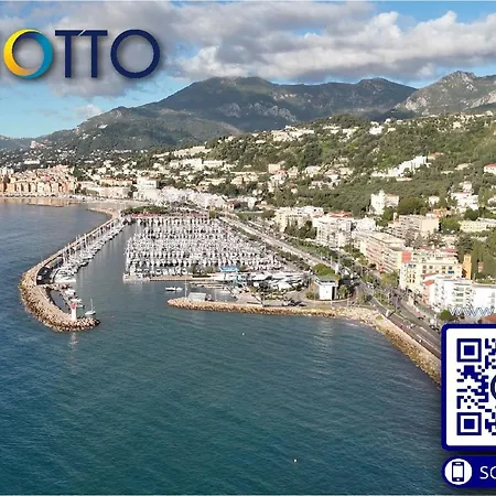 2p En Dernier Etage Avec Clim Et Parking Prive A - Fr-1-196-159 Lägenhet Menton