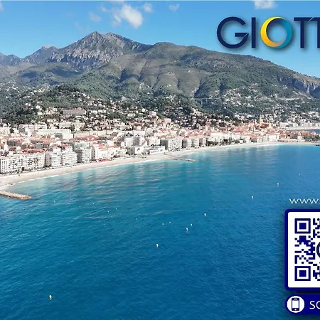 2p En Dernier Etage Avec Clim Et Parking Prive A - Fr-1-196-159 Lägenhet Menton